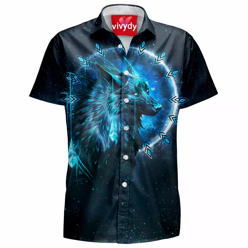 Black Wolf Hawaiian Shirt