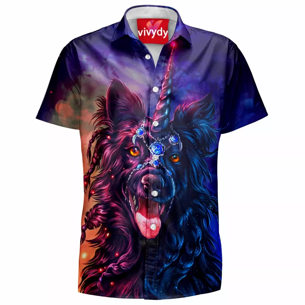 Black Dog Hawaiian Shirt