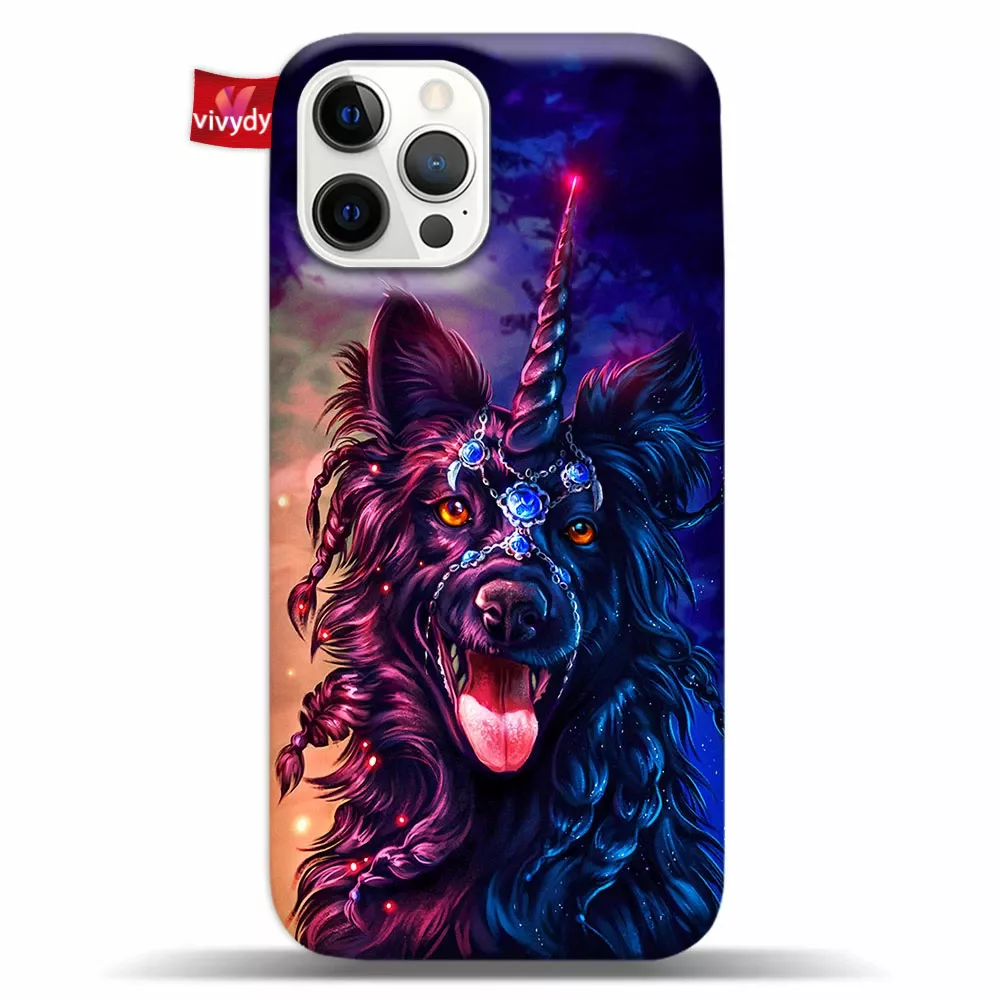 Black Dog Phone Case Iphone