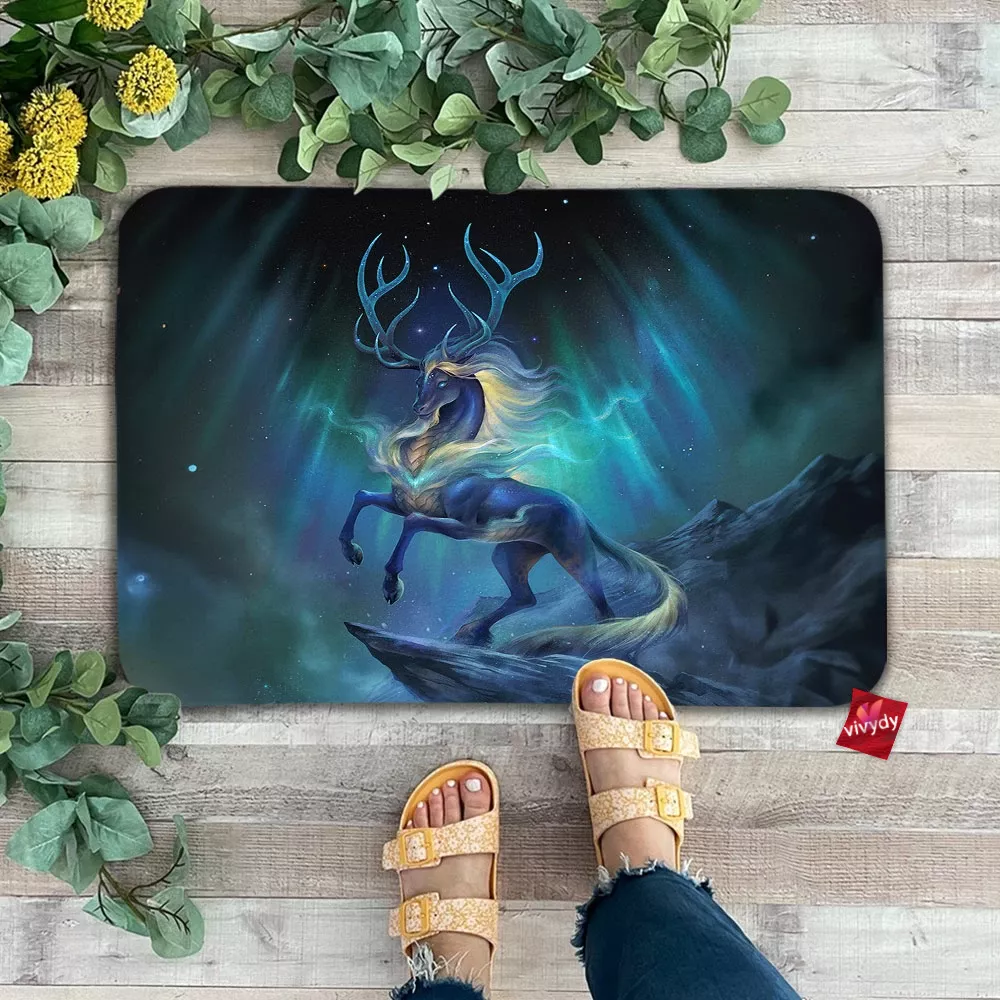 Aurora God Deer Doormat