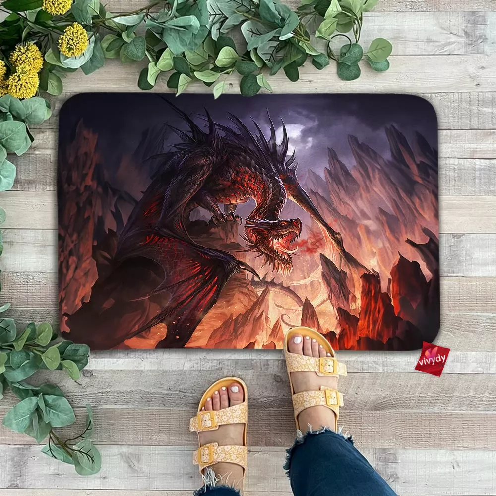 Dark Dragon Doormat