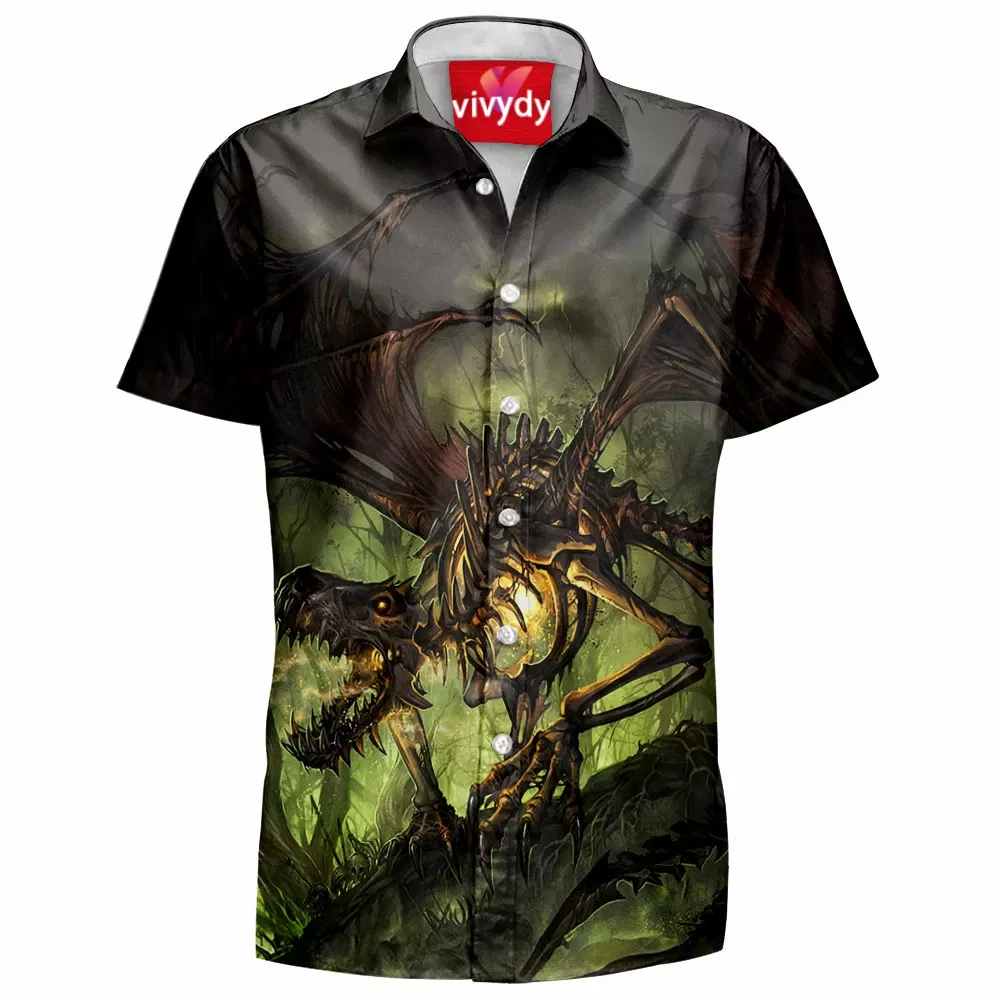 Bone Dragon Hawaiian Shirt