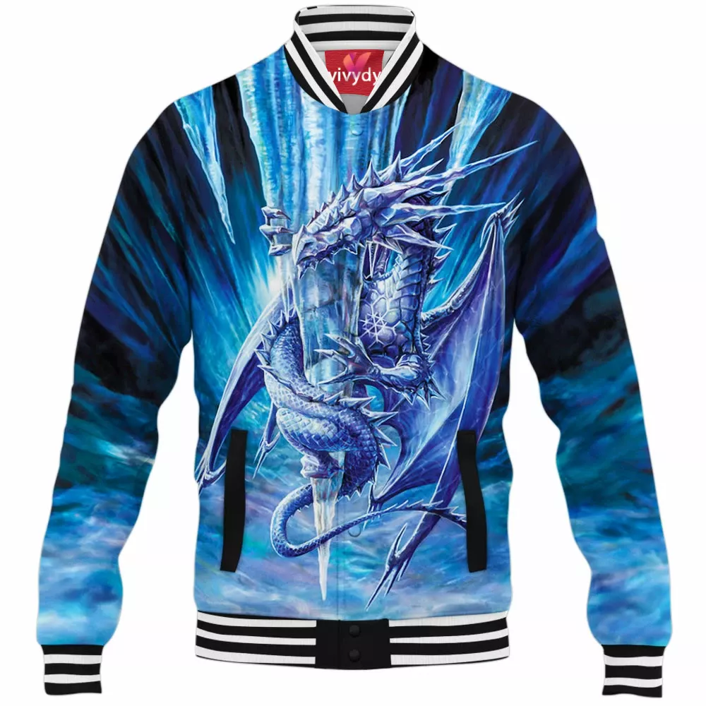 Ice Dragon Baseball Jacket