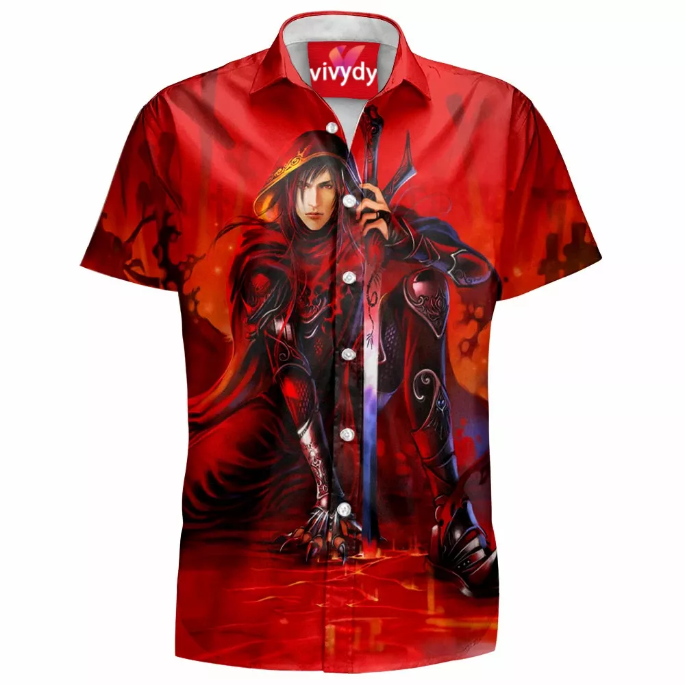 Red Dragon Knight Hawaiian Shirt