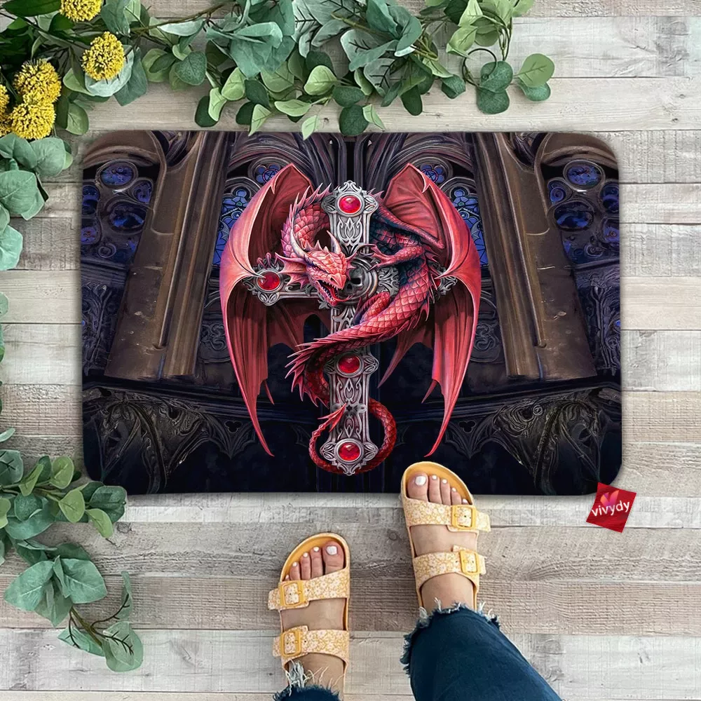 Gothic Dragon Doormat