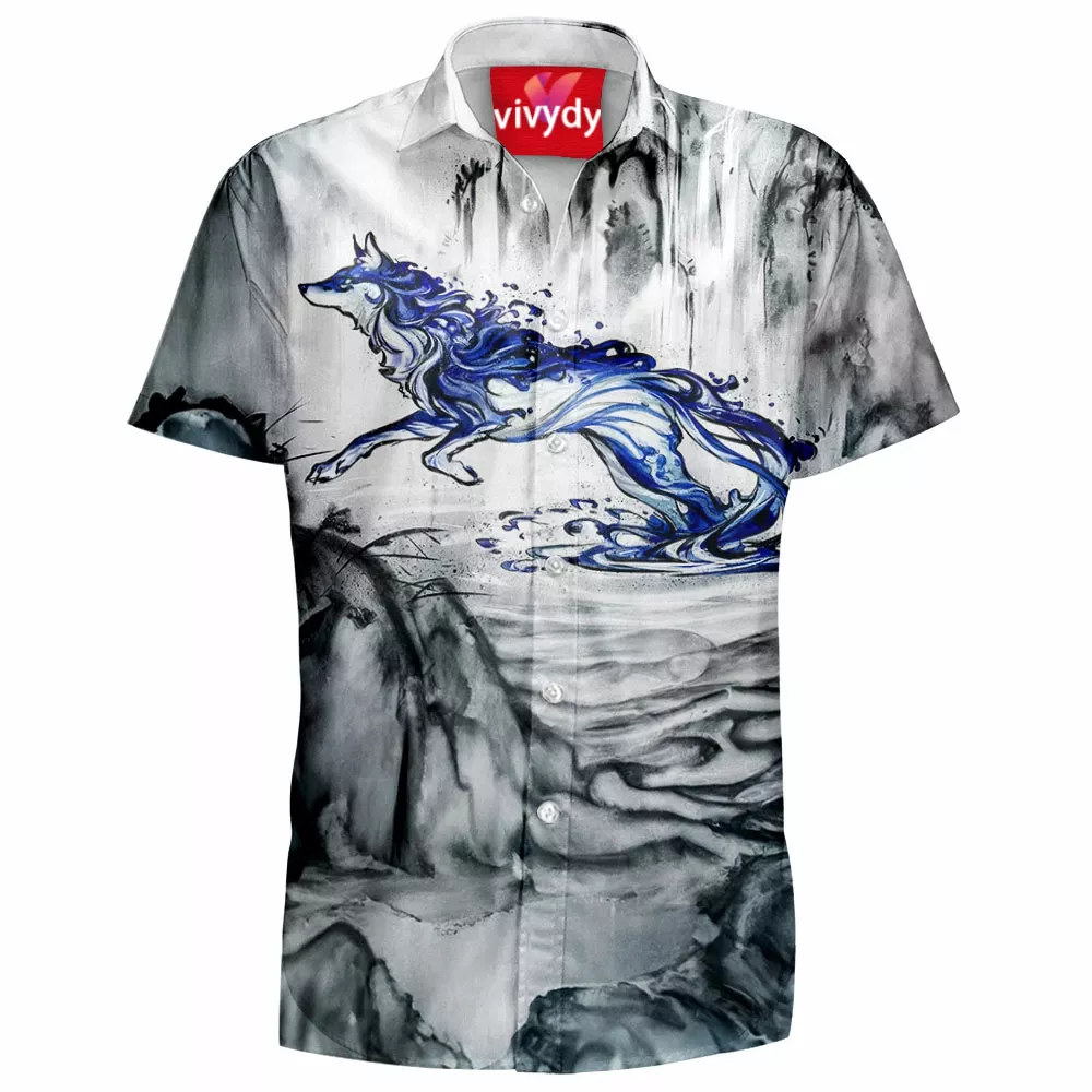 Water Wolf Hawaiian Shirt