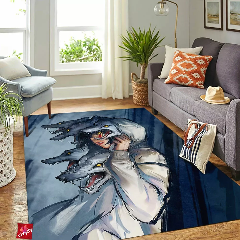 Princess Mononoke Rectangle Rug