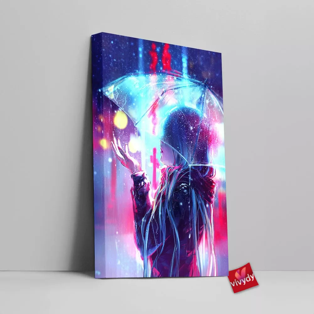 Blurred Lines Canvas Wall Art