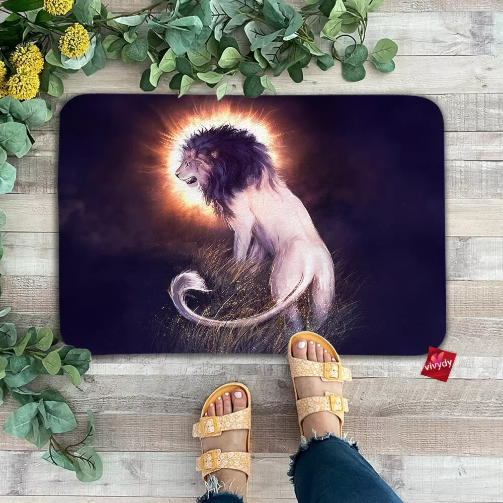 Dawn Breaker Lion Doormat