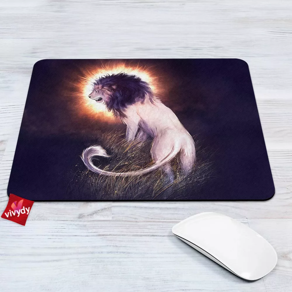 Dawn Breaker Lion Mouse Pad