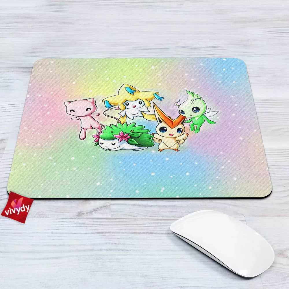 Adorably Legendary Pokemon Mouse Pad