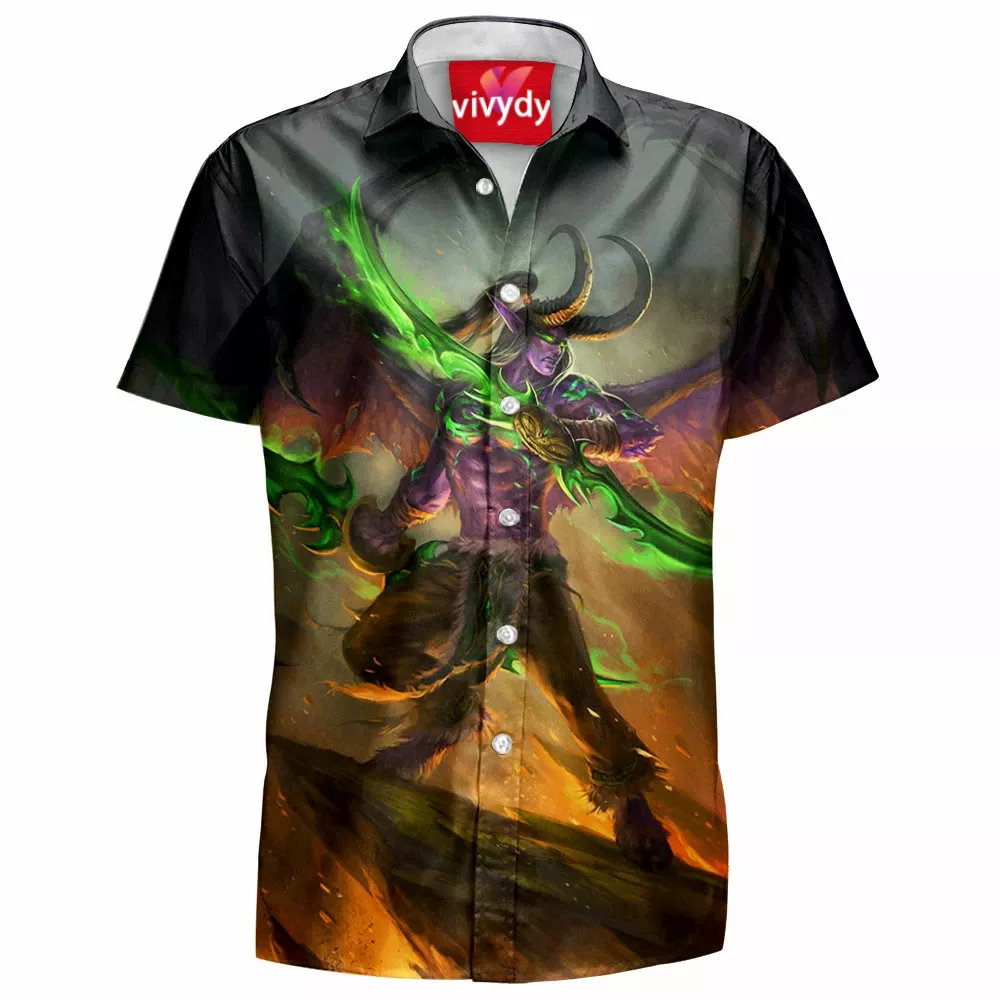 Illidan Stormrage Warcraft Hawaiian Shirt