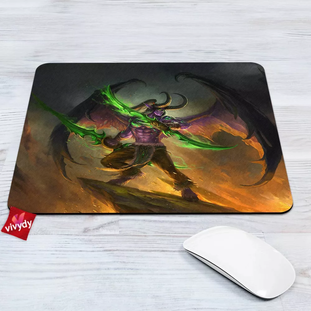 Illidan Stormrage Warcraft Mouse Pad