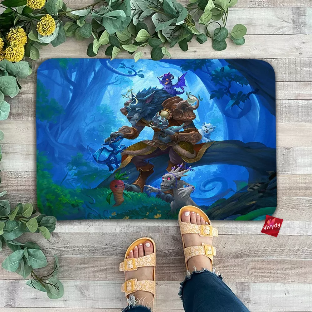 Worgen Warcraft Doormat