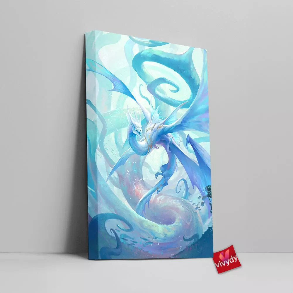 Dreamcoil Dragon Canvas Wall Art