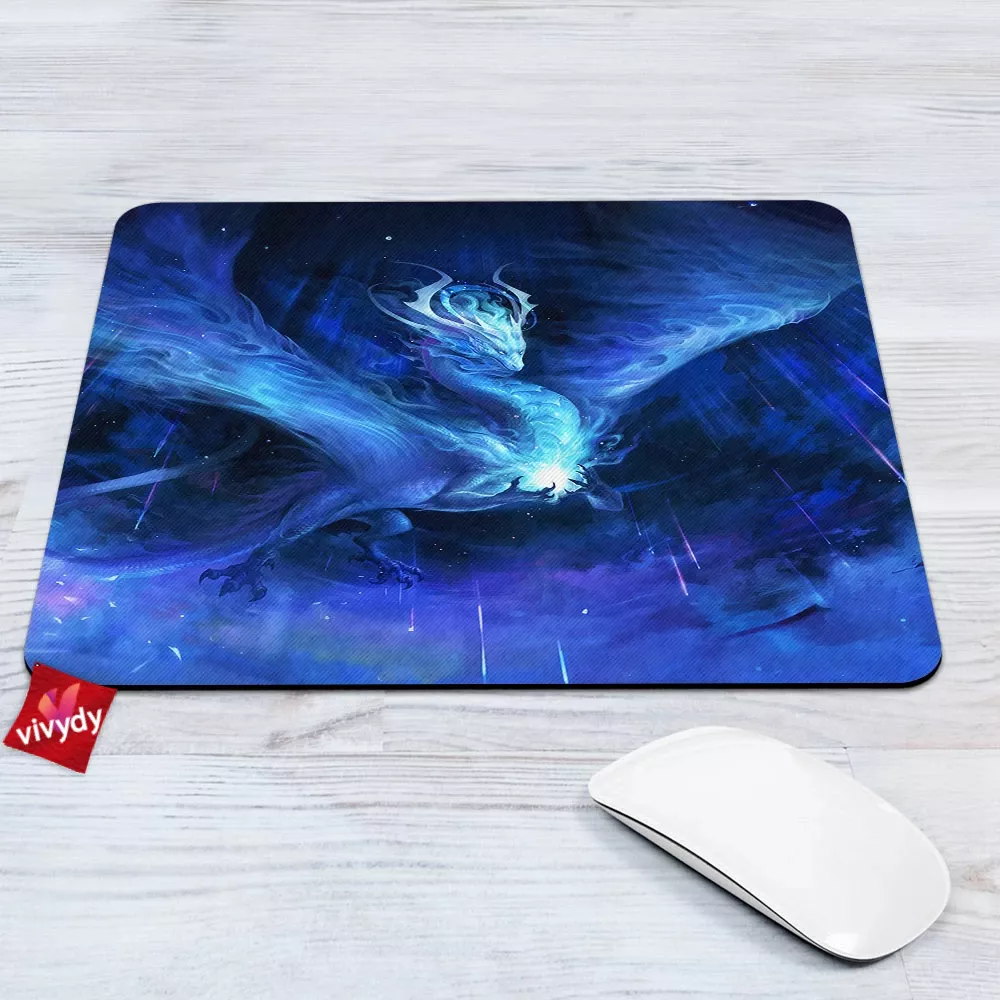 Meteor Dragon Cosmos Mouse Pad