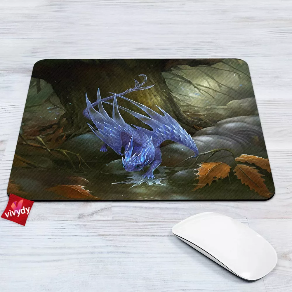 Frost Dragon Mouse Pad