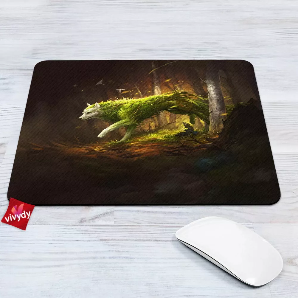 Spirit Wolf Mouse Pad