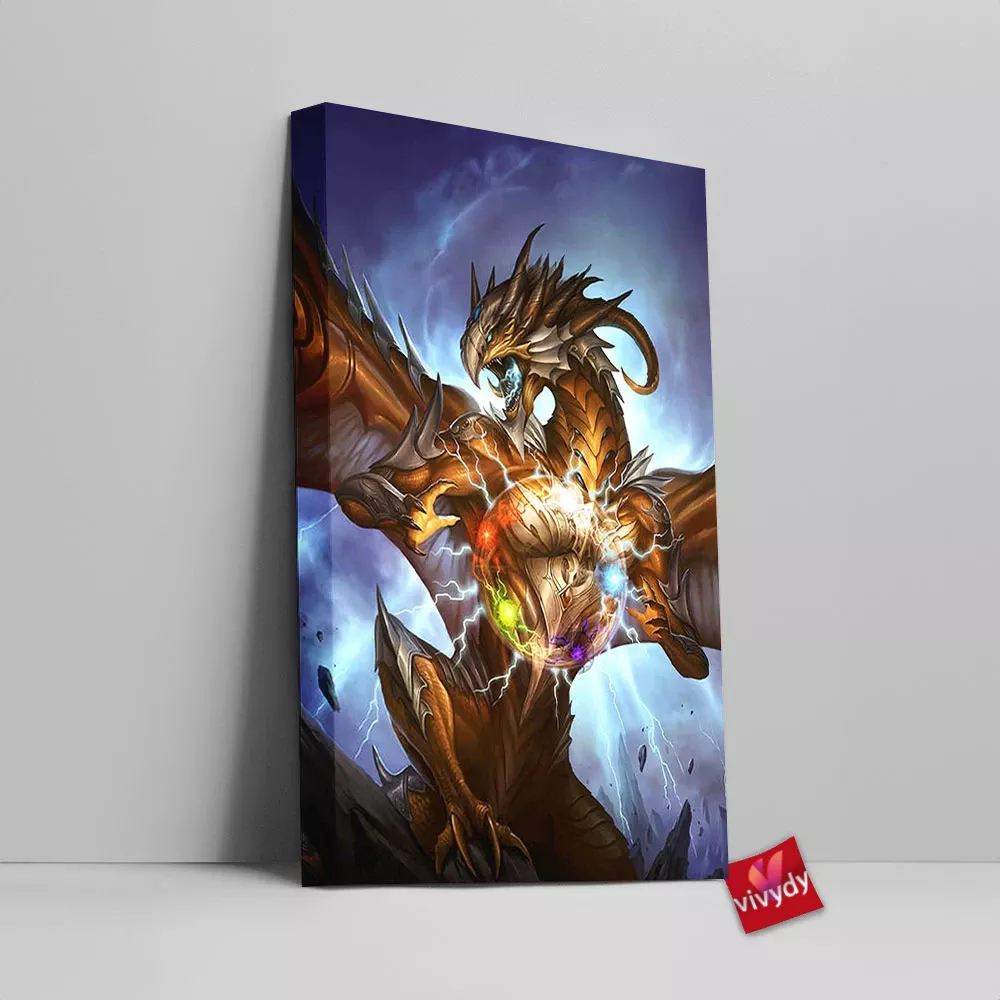 Artifact Dragon Canvas Wall Art