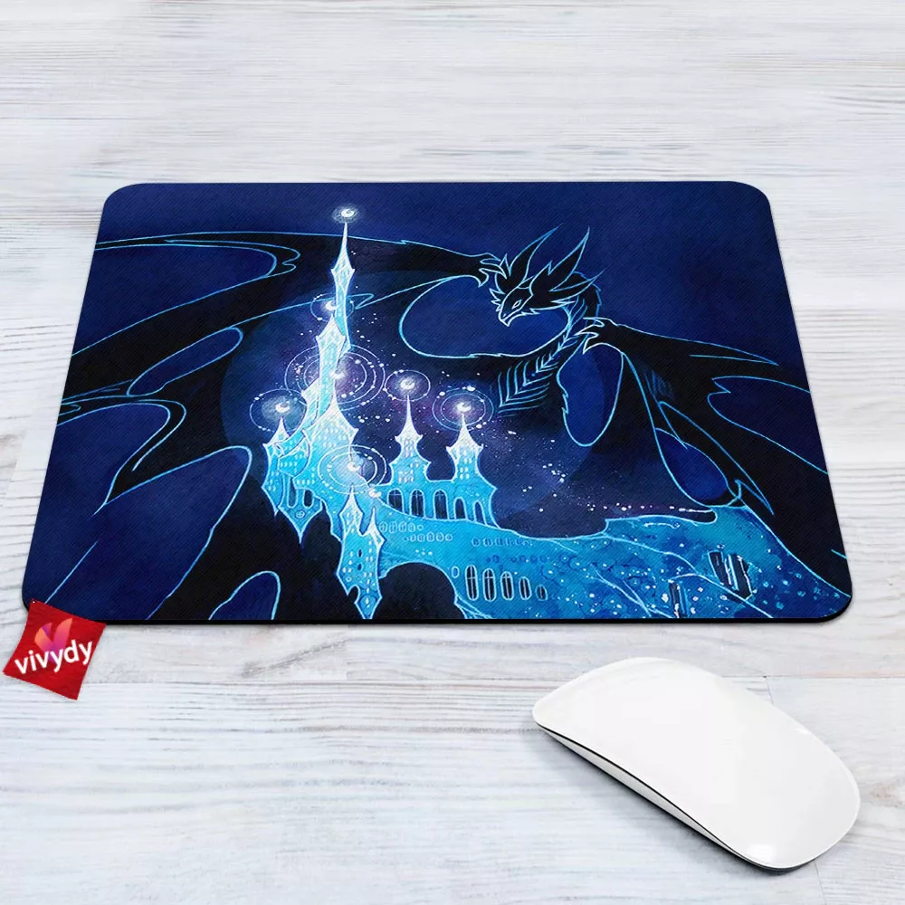 Starlight Towers Dragon Mouse Pad