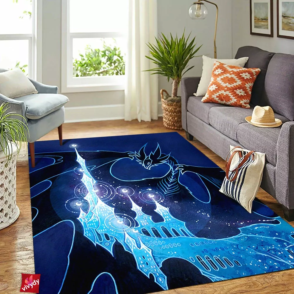 Starlight Towers Dragon Rectangle Rug