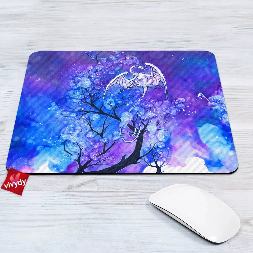 Sky Tree Dragon Mouse Pad