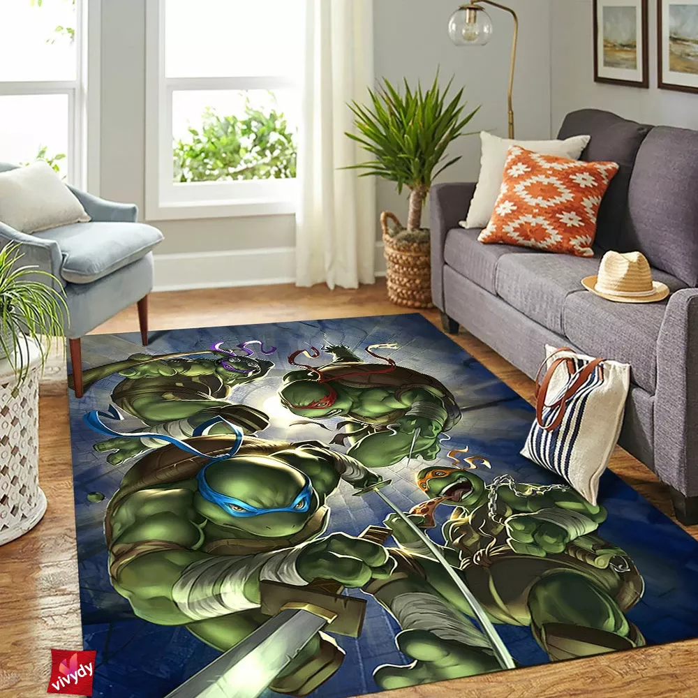 Teenage Mutant Ninja Turtles Rectangle Rug