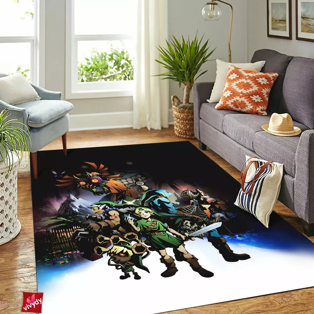 Majora’s Mask Rectangle Rug