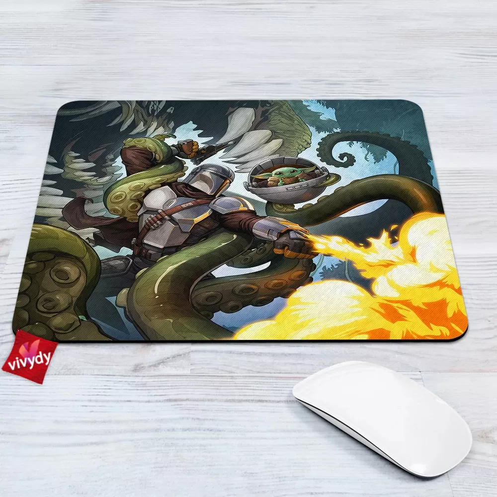 The Mandalorian Mouse Pad