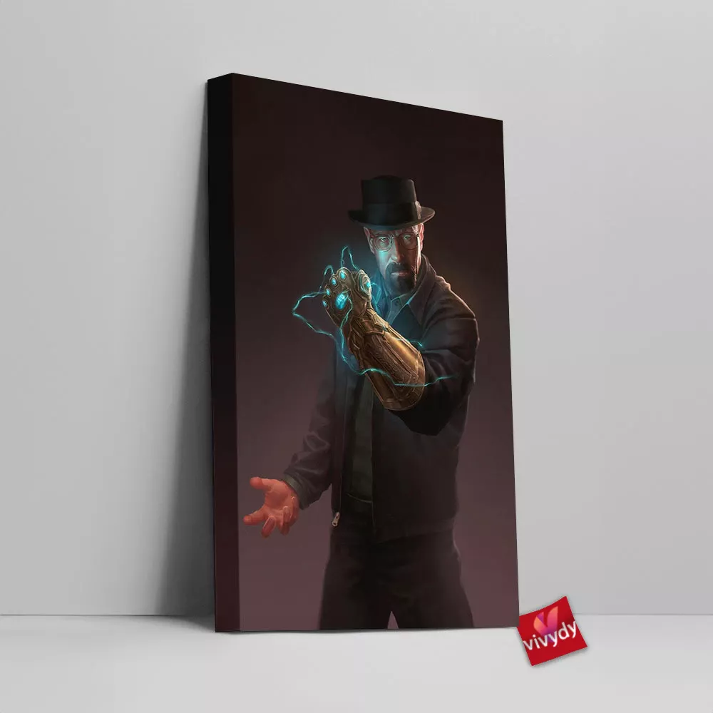 Heisenberg Breaking Bad Canvas Wall Art