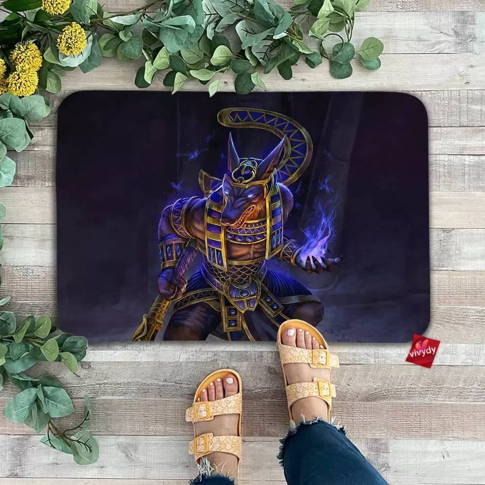 Anubis Smite Doormat