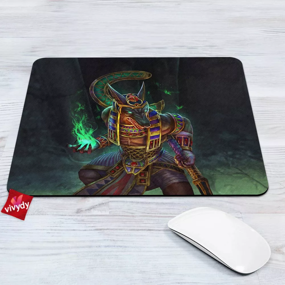 Anubis Gold Mouse Pad