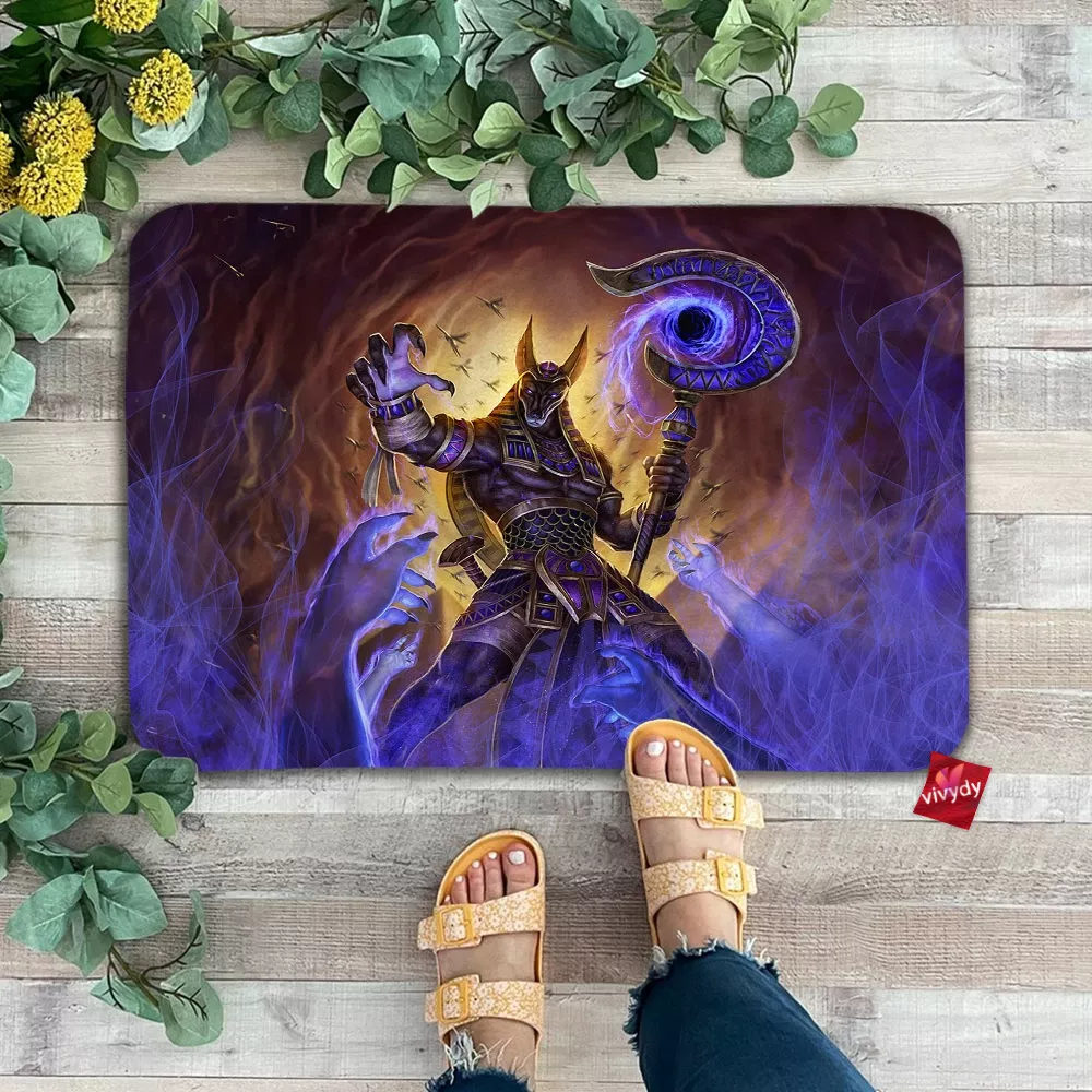 Anubis Smite Doormat