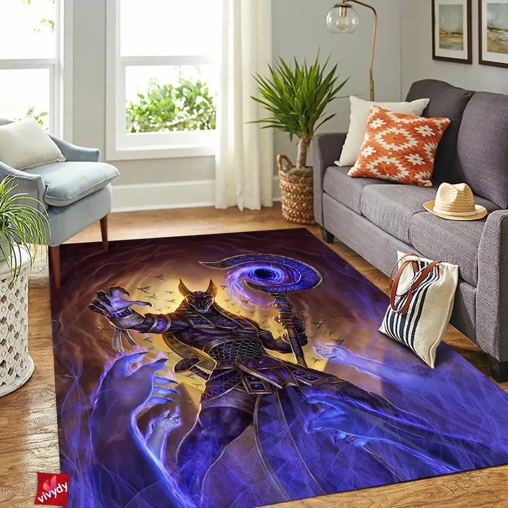 Anubis Smite Rectangle Rug