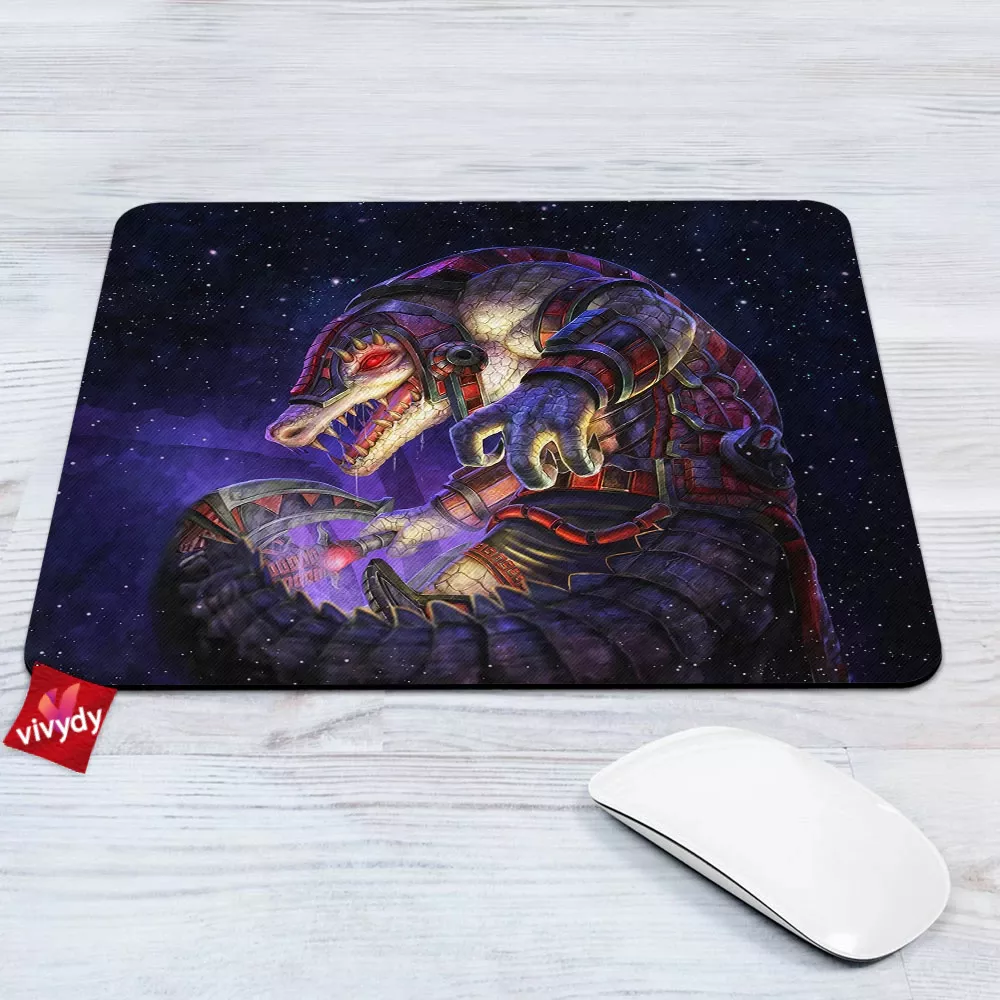 Crocodile Smite Mouse Pad