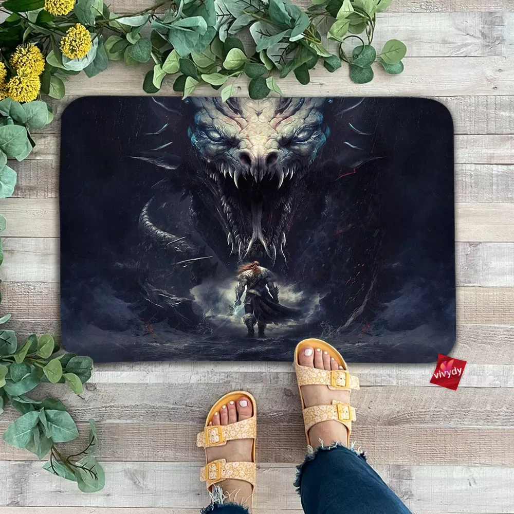 Thor Jormungr Doormat