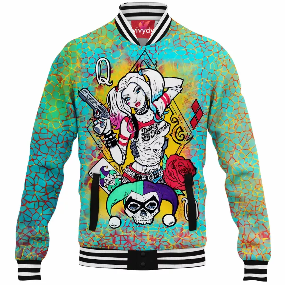 Harley Quinn Baseball Jacket