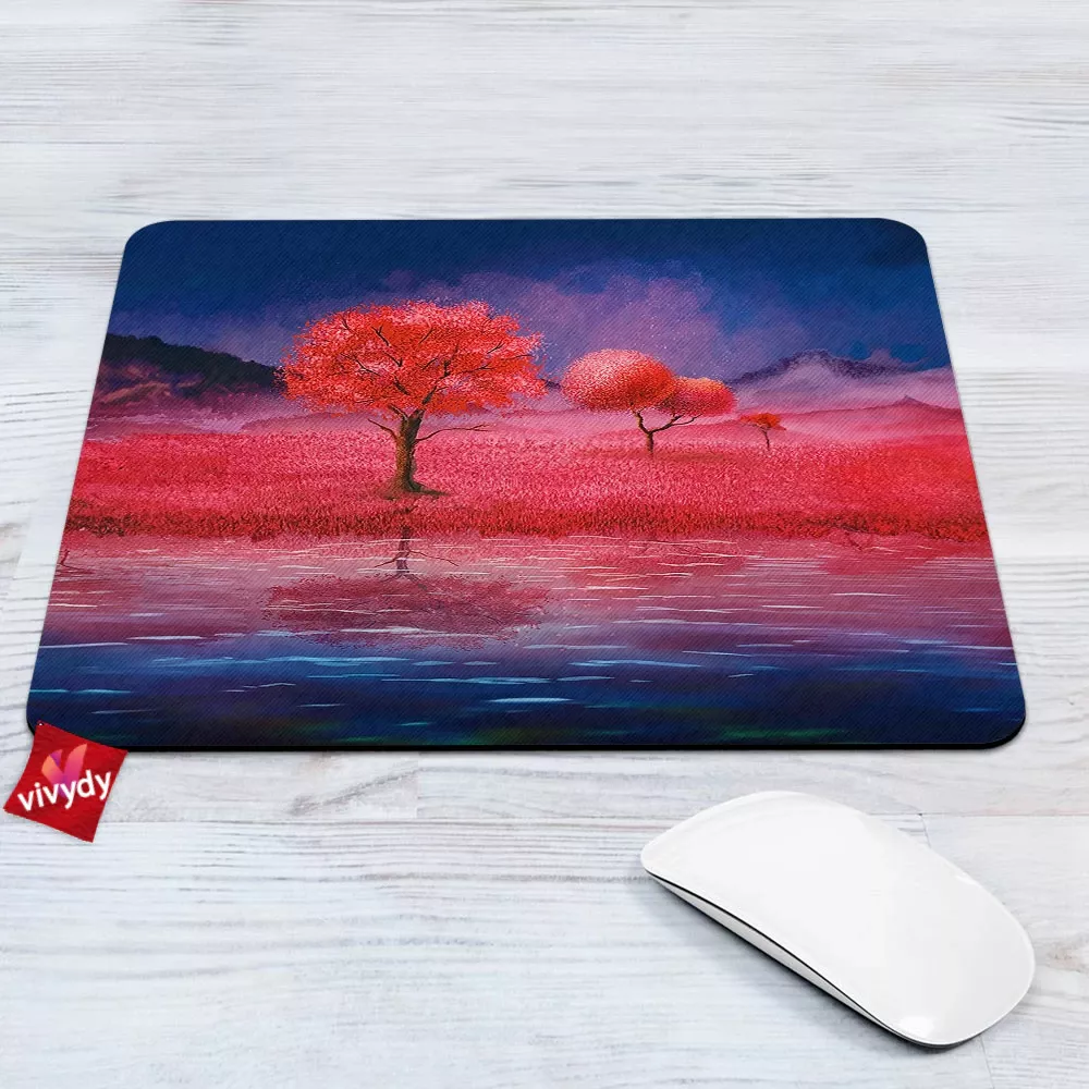 Crimson Nights Mouse Pad