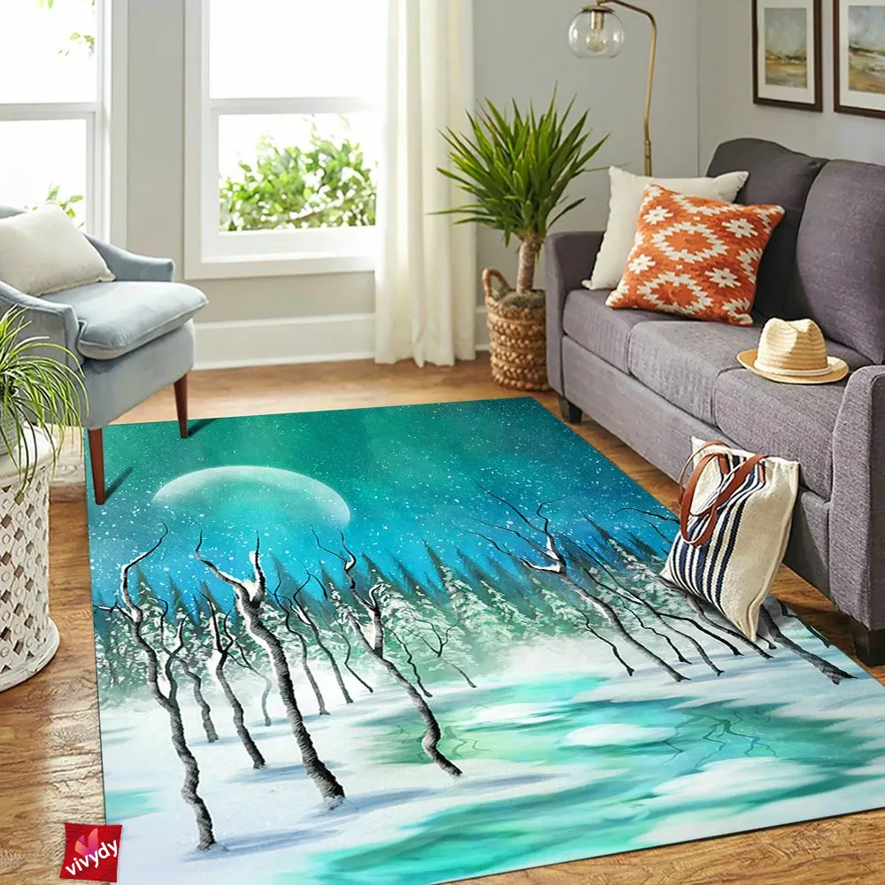 Frozen Creek Version Rectangle Rug