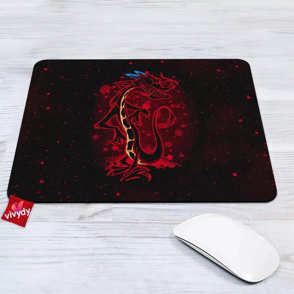 Mushu Mulan Mouse Pad