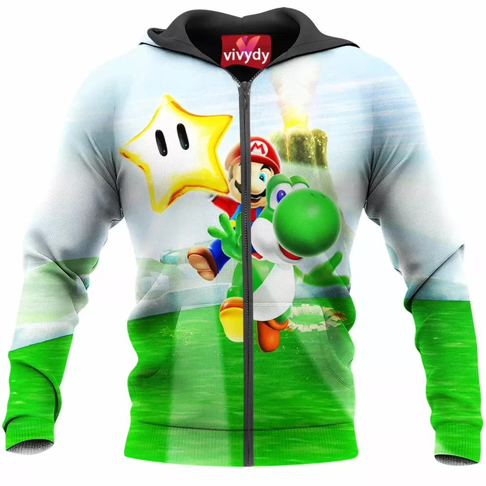 Mario Zip Hoodie