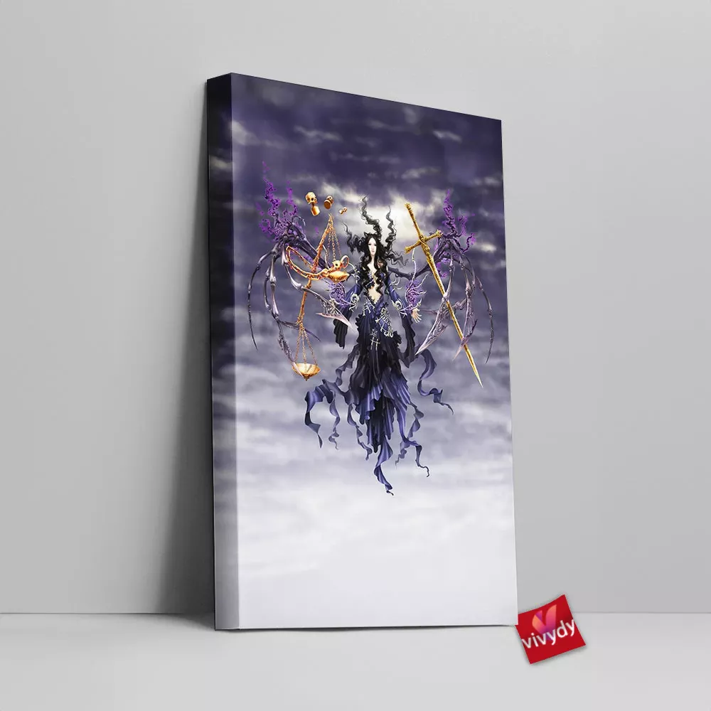 Fate Goddess Canvas Wall Art