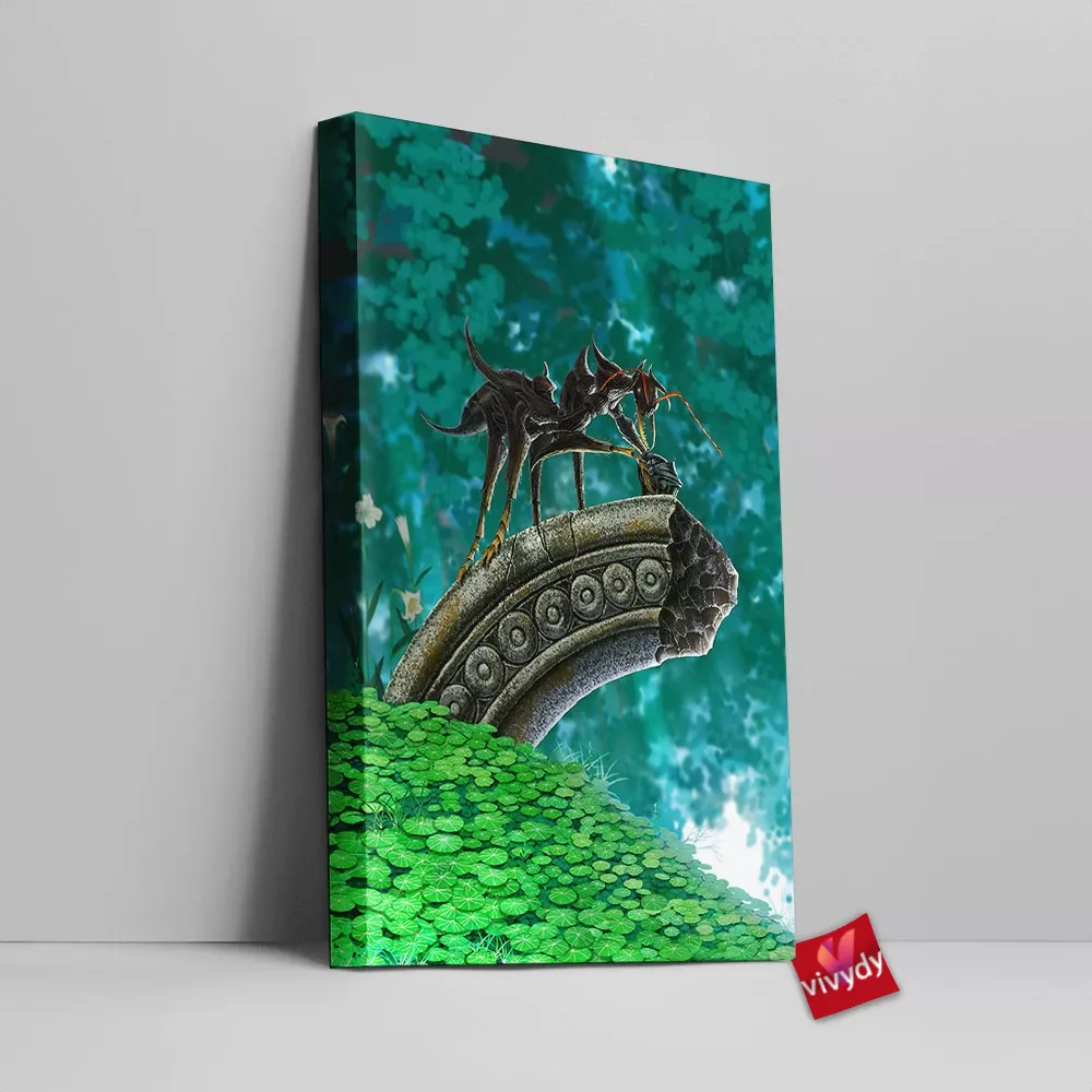 Warrior Ant Canvas Wall Art