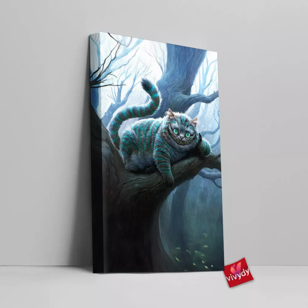 Alice Cheshire Cat Canvas Wall Art