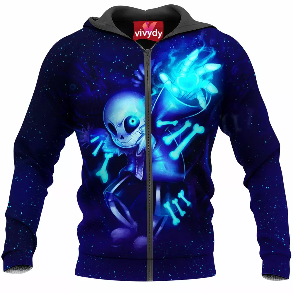 Sans Undertale Zip Hoodie