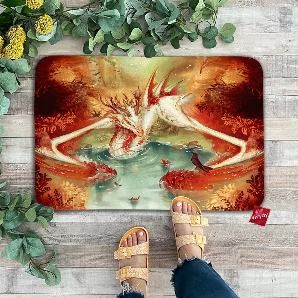 Fall Dragon Doormat