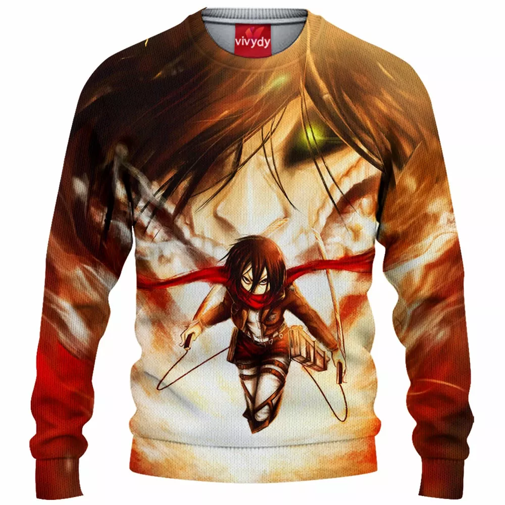 Attack On Titan Knitted Sweater