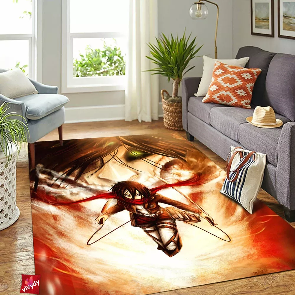 Attack On Titan Rectangle Rug