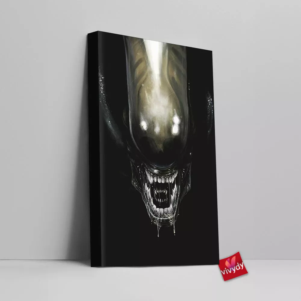 Alien Canvas Wall Art