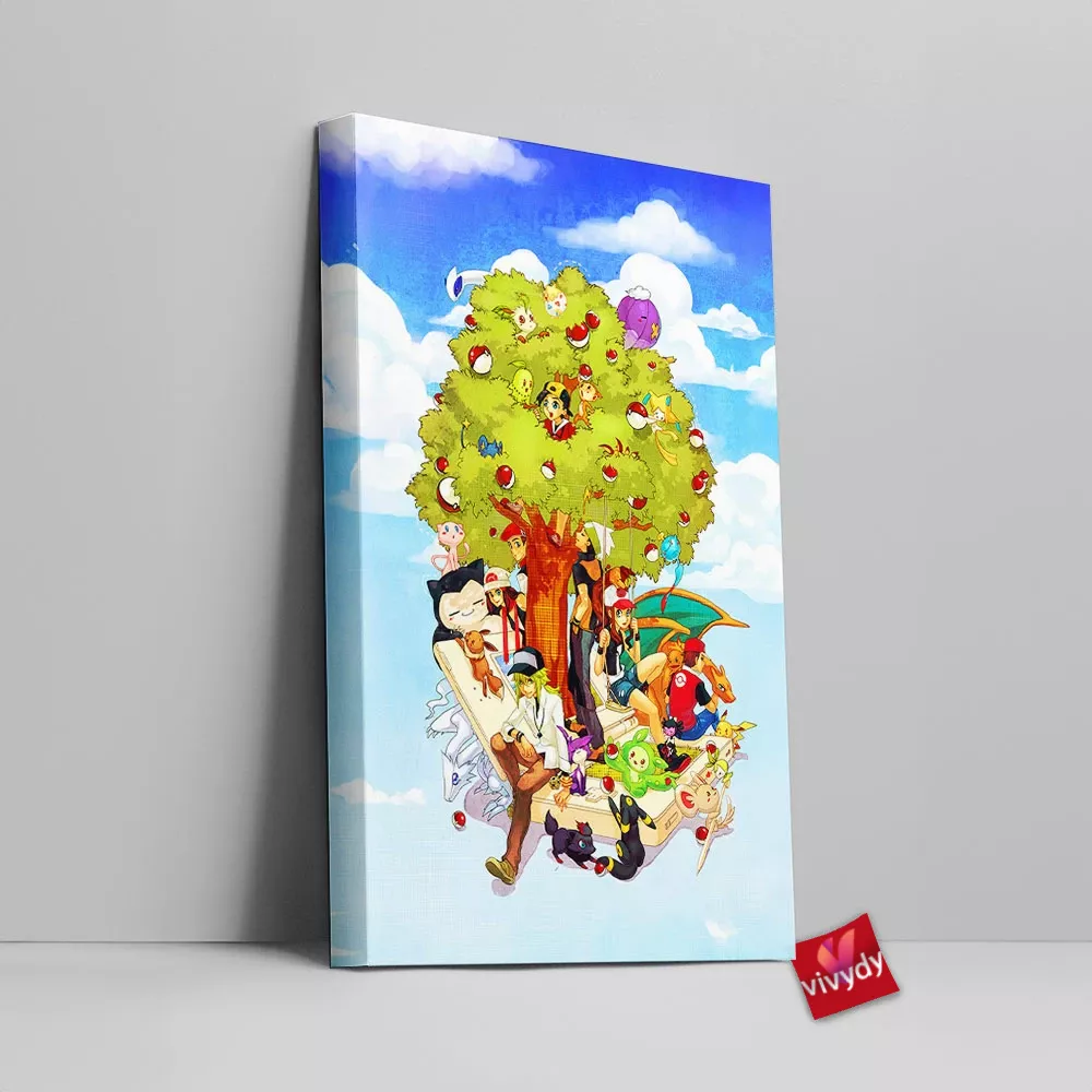 Pokemon Canvas Wall Art